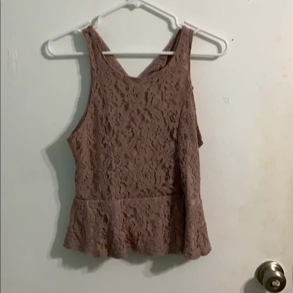 Pink crop top